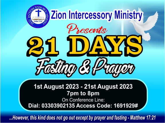 21 Days Fasting & Prayer logo