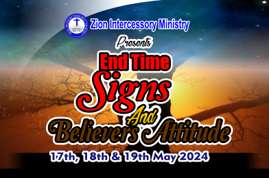 End Time Signs And Believers Attitude logo